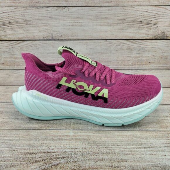 Hoka One One Womens Carbon X 3 Running Shoes Purple, Size 8 M NWOT - Picture 4 of 5